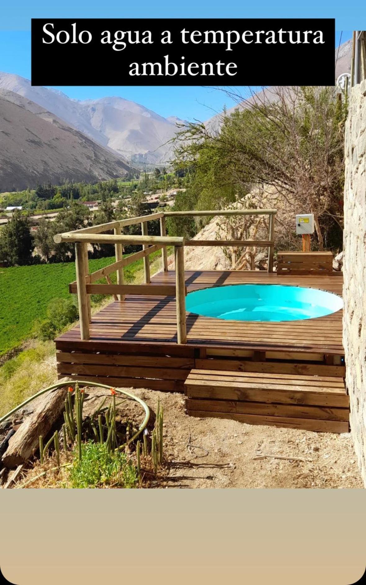 Ladera Loft Pisco Elqui Villa Exterior photo